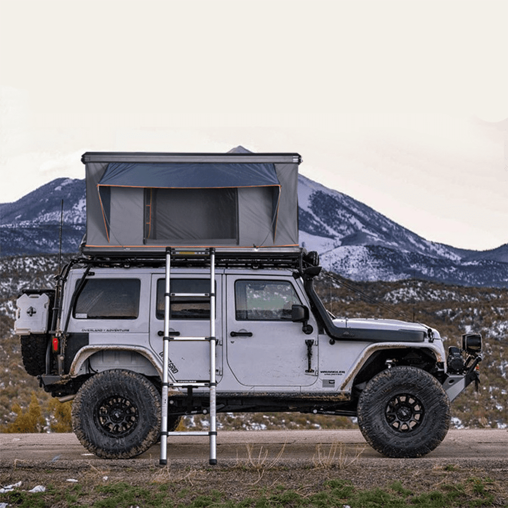 Jiadrooe Rooftop Tent Hard Shell - Rooftop Tent for Van Jeep SUV Truck Car  Tents for Camping, Car Roof Tent Hard Shell Roof Top Tent Camping  Waterproof, Windproof, Sturdy,2-3 People Tent -