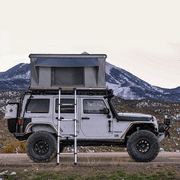 Jiadrooe Rooftop Tent Hard Shell - Rooftop Tent for Van Jeep SUV Truck Car Tents for Camping, Car Roof Tent Hard Shell Roof Top Tent Camping Waterproof, Windproof, Sturdy,2-3 People Tent