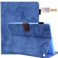 thumbnail image 1 of Jiahe Cover for Amazon Fire Max 11 2023, Slim Multi-Angle Stand Shell Protective Case with Pen Holder,Folio Flip Synthetic Leather Shockproof Card Slot Case Cover,Blue, 1 of 8