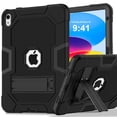 thumbnail image 1 of Jiahe Cover Case for iPad 10th Generation 2022, Protective Case with Kickstands, Hybrid Impact Resistant Shockproof & Sturdy for iPad 10th Gen 10.9 Inch Case 2022, Black, 1 of 9