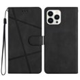 thumbnail image 1 of Jiahe Cover Fit for iPhone 14 Pro Synthetic Leather Wallet Case with Card Holder,Flip Folio Magnetic Closure,Kickstand,Wrist Strap Cover Case for iPhone 14 Pro, Black, 1 of 9