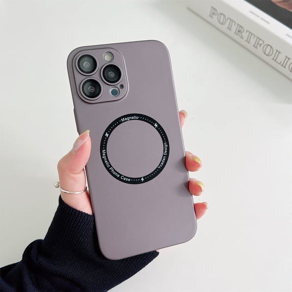 Jiahe Cover For iPhone 14 Pro Max,Slim Hybrid Shockproof Camera Lens Protection Magnetic MagSafe Case Cover,For iPhone 14 Pro Max,Darkgray