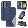 thumbnail image 1 of Jiahe Cover for Samsung Galaxy A03 Core, Wallet Case with Credit Card Holder,Rugged Magnetic Buckle Shockproof Folio Flip Leather Card Slot Stand Full Body Protection Case Cover, blue, 1 of 6