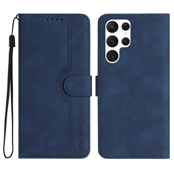Jiahe Cover for Samsung Galaxy A52, Wallet Case with Credit Card Holder,Shockproof Magnetic Anti-Scratch Premium Leather Cover with Card Slots Kickstand Cover Case, darkblue