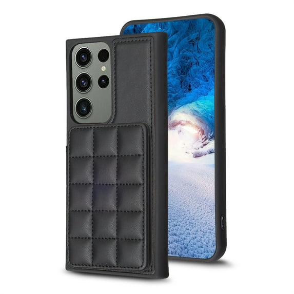 Jiahe Cover for Samsung Galaxy A52, Wallet Case with PU Leather Card Holder,Hybrid Shockproof Back Flip Wallet Card Slots Kickstand Phone Protective Cover, black