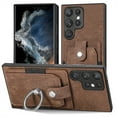 thumbnail image 1 of Jiahe Cover for Samsung Galaxy Note 20 Ultra, Wallet Case with Built-in 360°Rotation Ring Stand,Anti-Drop Shockproof Credit Card Slots Lens Protector Cover,Support Magnetic Car Mount,, brown, 1 of 8