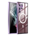 thumbnail image 1 of Jiahe Cover For Samsung Galaxy S22 Ultra 6.8 inch,with Camera Lens Protection Shockproof Plating Slim Compatible with MagSafe Charging  Anti-Scratch Case Cover,Purple, 1 of 6