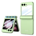 thumbnail image 1 of Jiahe Cover for Samsung Galaxy Z Flip5,Slim Lightweight Magnetic Hinge Protector with Built-in Small Screen Protector Anti-Drop Protective Case Cover for Samsung Galaxy Z Flip5,6.7 inch,Green, 1 of 5
