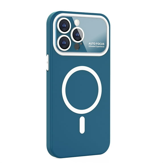 Jiahe Cover for iPhone 11 Pro, Compatible with MagSafe Case,Slim Rubber Full Camera Lens Protector Cover Shockproof Soft TPU Anti-Scratch Case, blue