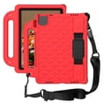 thumbnail image 1 of Jiahe Cover for iPad Air 5th Gen (2022)/iPad Air 4th Gen (2020) 10.9 inch/iPad Pro 11 (2022/2021/2020/2018), Crossbody Shoulder Strap Shockproof Handle Stand Kids Pencil Holder Case, Red, 1 of 6