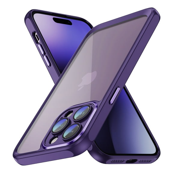Jiahe Cover for iPhone 11 Pro Max, Case with Magnetic Invisible Stand Slim Shockproof Anti-Scratch,Compatible with MagSafe Lens Protector Case Cover, blue