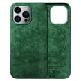 thumbnail image 1 of Jiahe Cover for iPhone 12 Pro Max, Compatible with MagSafe Case,Shockproof Hybrid Synthetic Leather Case,Anti-Scratch Lightweight Back Cove,Support Wireless Charging , darkgreen, 1 of 5
