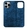 thumbnail image 1 of Jiahe Cover for iPhone 13 Pro Max, Compatible with MagSafe Case,Shockproof Hybrid Synthetic Leather Case,Anti-Scratch Lightweight Back Cove,Support Wireless Charging , blue, 1 of 5