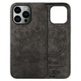 thumbnail image 1 of Jiahe Cover for iPhone 13 Pro Max, Compatible with MagSafe Case,Shockproof Hybrid Synthetic Leather Case,Anti-Scratch Lightweight Back Cove,Support Wireless Charging , gray, 1 of 5