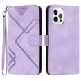 thumbnail image 1 of Jiahe Cover for iPhone 13 Pro, Wallet Case with Credit Card Holder, Hybrid Shockproof Flip Leather Magnetic Clasp Kickstand with Wristband Case Cover, purple, 1 of 1