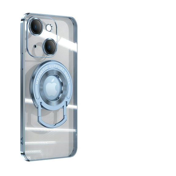 Jiahe Cover For iPhone 14 Plus 6.7 inch Case,Slim Rugged Plaring Shockproof MagSafe Ring Stand Case Cover,Compatible Magnetic Car Mount,For iPhone 14 Plus,Blue