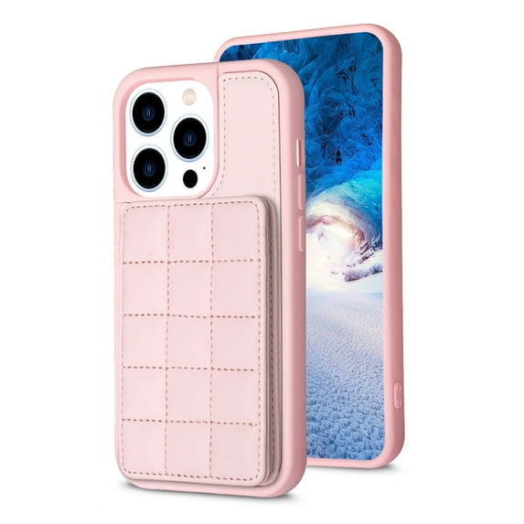 Jiahe Cover for iPhone XS/X, Wallet Case with PU Leather Card Holder,Hybrid Shockproof Back Flip Wallet Card Slots Kickstand Phone Protective Cover, pink