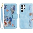 thumbnail image 1 of JiaheCover for Samsung Galaxy S20 FE, Crossbody Multi-Function Wallet Case,Rugged Magnetic Shockproof Flower Pattern Shoulder Strap,Card Holder Stand Full Body Protection Case, blue, 1 of 7