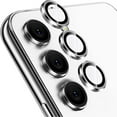thumbnail image 1 of JiaheCover for Samsung Galaxy S23 Camera Lens Protector Individual Lens Protector,Scratch-Resistant Tempered Glass with Aluminium Edging Case Friendly-Silver, 1 of 5