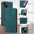 thumbnail image 1 of JiaheCover for iPhone 13 Pro, Wallet Case with Card Slot Holder,Flip Folio Leather Stand Magnetic Shockproof with RFID Blocking Full Body Protection Case Cover, green, 1 of 8