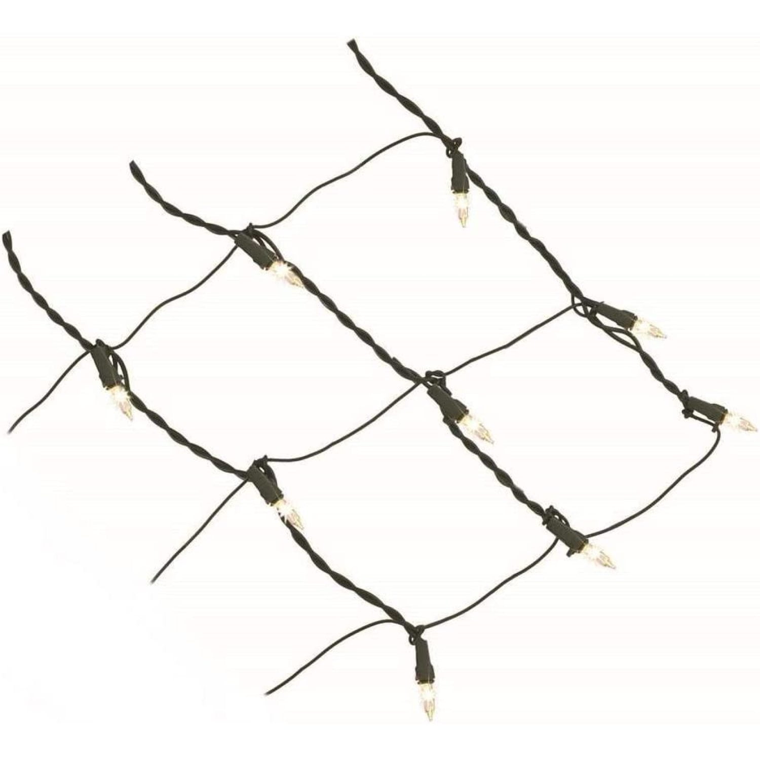 Jiaiun 150 LED Cool White Twinkling Dome Net Lights 4ft x 6ft