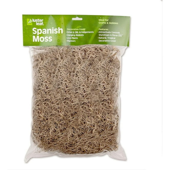 Jiaiun Spanish Moss-700 Cubic Inches 1240, 700 cuin, Moss