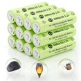 JiajaX AA 1.2v NiMH Rechargeable Batteries, AA 600mAh 1.2V Solar