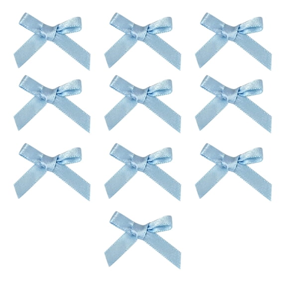 Jialinnn Crafted Bow Plaid Blue 1 Pack 4 cm