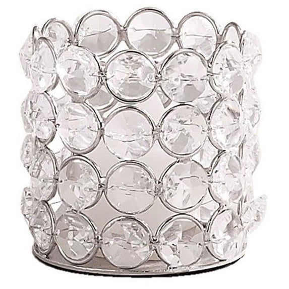 Jiallo 72876 Sparkle Round Tealight Holder