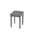 thumbnail image 1 of Jiallo Dark Grey Solid Wood Side Table, 1 of 2