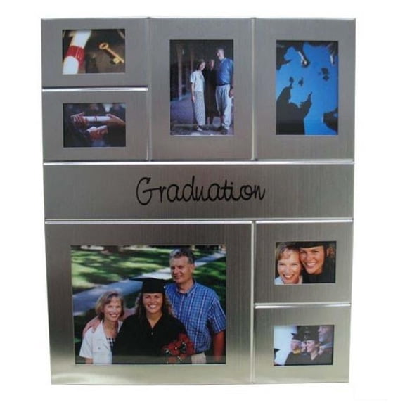 Jiallo Graduation Collage Photo Frame - 7 Windows