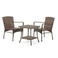 thumbnail image 1 of Jiallo Leisure Collection Outdoor Garden Patio Furniture 3 Pc Conversation Set, 1 of 3
