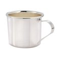 thumbnail image 1 of Jiallo Modern Stainless Steel Straight Baby Cup in Silver Plated, 1 of 1
