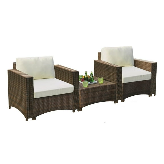 Jiallo Modular 2 Armchairs And Coffee Table Set