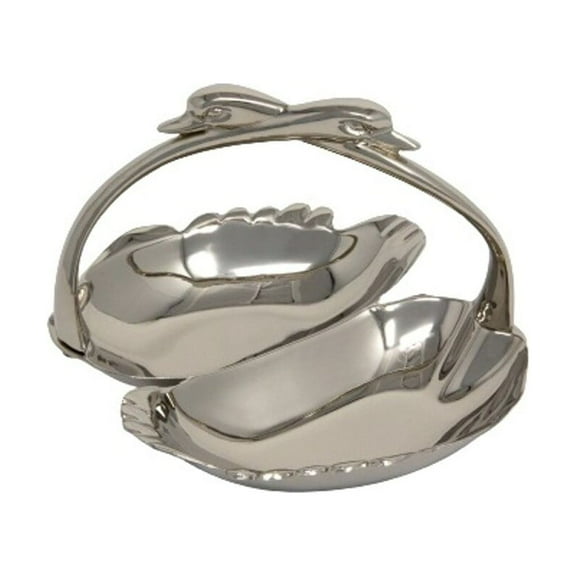 Jiallo Swan Double Dish - 5.75 X 5.25 X 4.25"