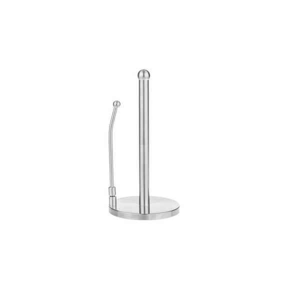 WHITE LABEL Paper Towel Holder With Round Knob And Tension Arm