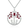 thumbnail image 1 of Jiamiaoi Cat Necklace for Women Men 18k White Gold Plated 925 Sterling Silver Diamond Cat Necklace Cat on Moon Necklace Rhinestone Cat Pendant for Women Cute Cat Jewelry, Box Chain 50cm, 1 of 7