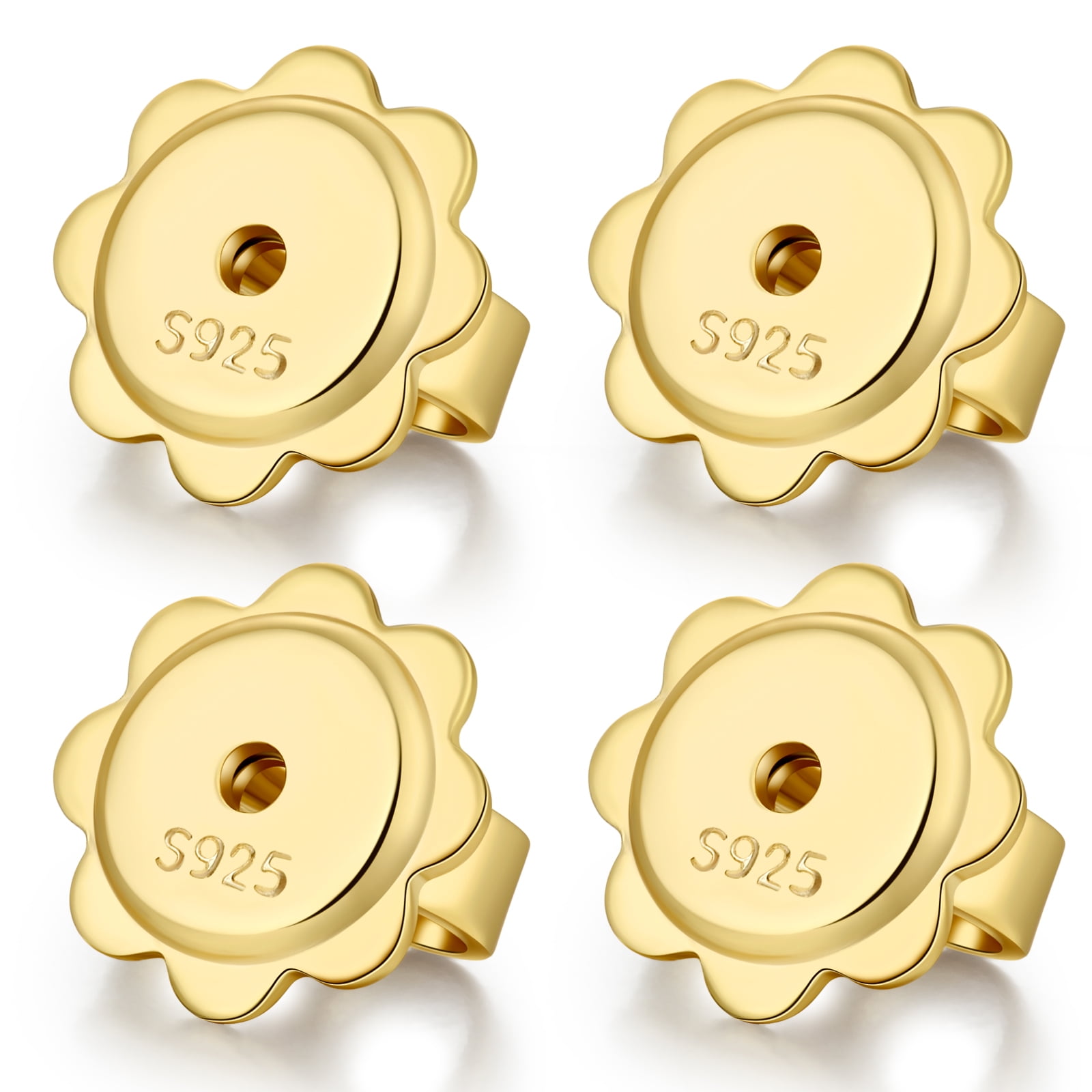 Jiamiaoi Earring Backs Locking Earring Backs for Studs 925 Sterling