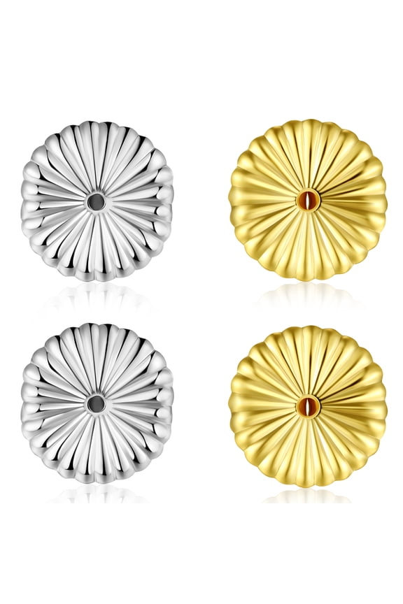 Earring Backs Locking Earring Backs for Studs 925 Sterling Silver Earring Backs Lifters Replacement Earring Backs Butterfly Clasp for Studs