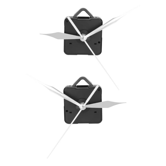 Jiandong Clock Movement DIY Silent Wall Clock Motor Kit (2pcs) for Home Repair(4.72X2.36X0.59Inch)