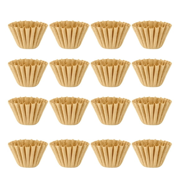 Jiandong Filtering Paper 50PCS Coffee Filter Cake Shape for Home Office Use(1.77X2.36X2.76Inch)