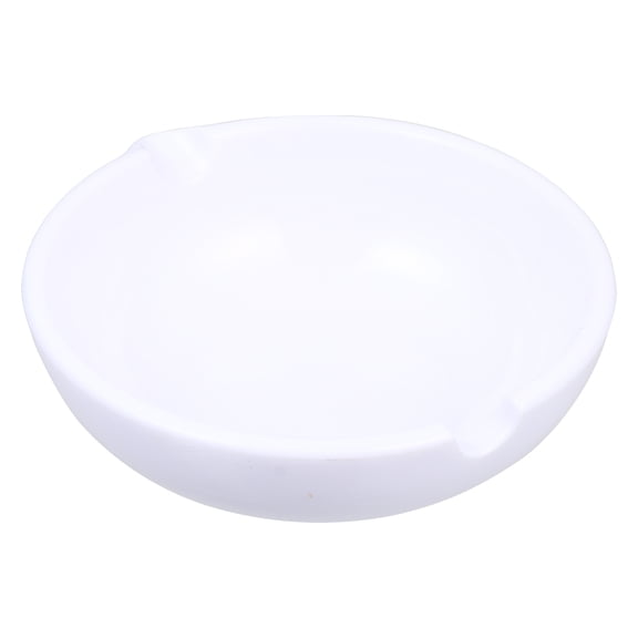 TAILTOSS Imitation Porcelain Ink Plate Ink Dish White Plastic 1Pc