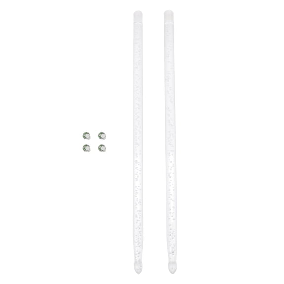 Jiandong Luminous Drumstick Glow Drumsticks Personalized Red Blue Drumsticks(15.87X0.59X0.59Inch)