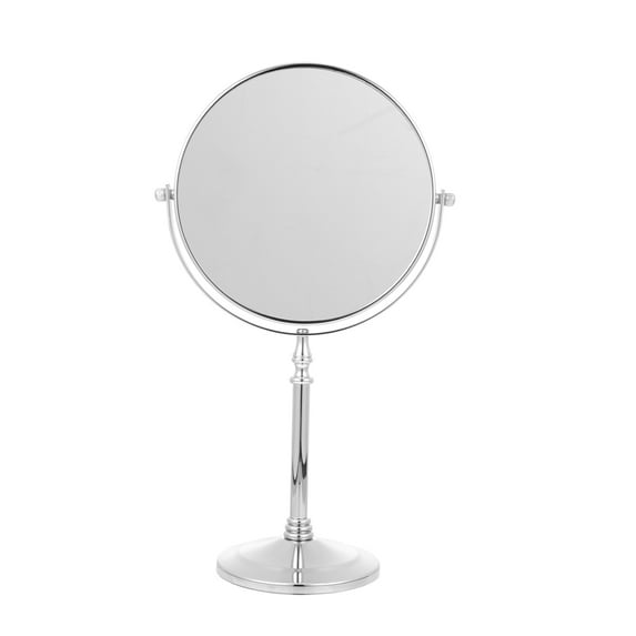 Jiandong Makeup Mirror 8-inch 5X Magnification Makeup Standing Mirror(14.57X7.48X4.72Inch)