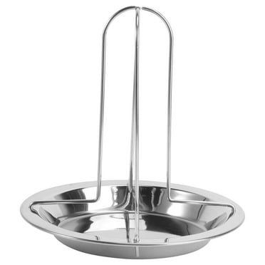 BBQGuys Universal Rotating Roast BBQ Grill Rotisserie Rib Trays (4 ...