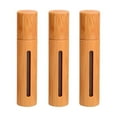 thumbnail image 1 of Jiandong Roller Bottles 3pcs Bamboo Roll on Bottles for Essential Oil Aromatherapy 10ML(0.75X0.75X3.58Inch), 1 of 10
