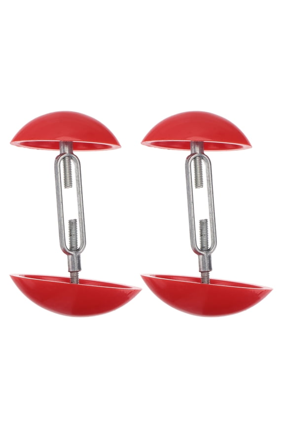 Shoe Stretchers Adjustable Plastic Shoe Trees for High Heels & Boots - Red(3.35X2.17X0.98Inch)