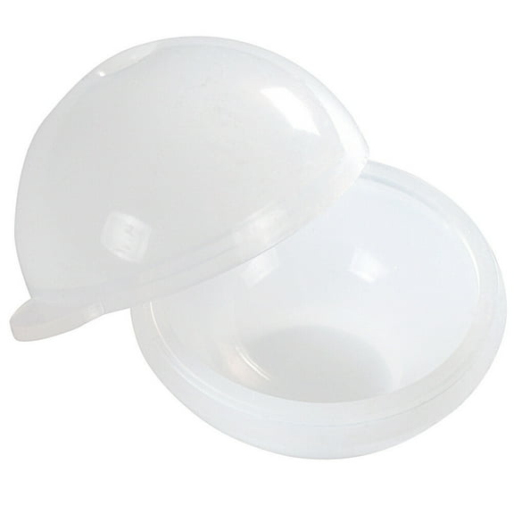 Jiandong Silicone Mold Round Epoxy Mold DIY Silicone Casting Resin Mold for Jewelry Wax Bath(3.15X2.36X2.76Inch)