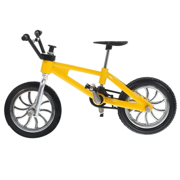 Jiandong Simulation Bike Bike Mini Mountain Model Finger Children Toy Model Toys Simulation Decoration Bicycle Miniature Vehicles Fake(3.94X2.76X1.57Inch)