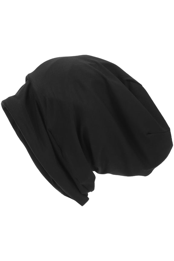 Sleeping Hat Elastic Comfortable Bonnet Sleeping Hat Supple Cotton Sleeping Hat(11.42X10.24X0.2Inch)